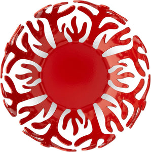 Mediterraneo Fruit Holder, 11-1/2 diameter, Red