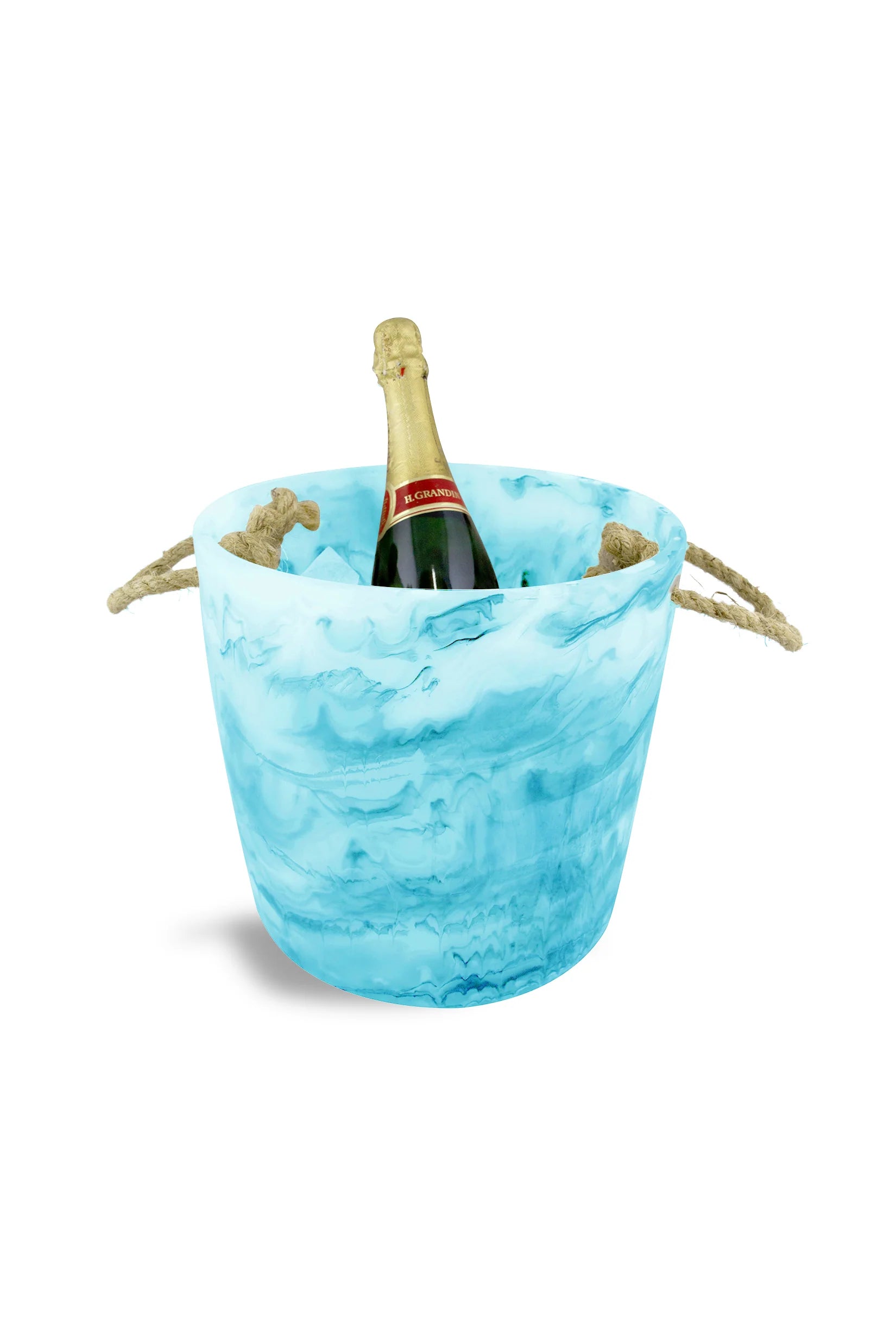 Ice Bucket - Aqua Swirl