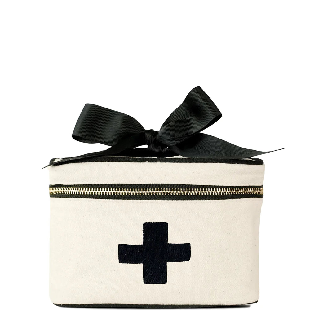 MEDS AND FIRST AID STORAGE BOX, CREAM
