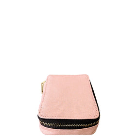PILL ORGANIZING CASE WITH WEEKLY INSERT, PINK