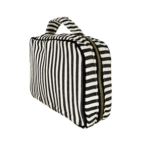 FOLDING/HANGING TOILETRY CASE, STRIPED