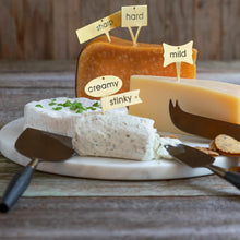 Cargar imagen en el visor de la galería, Gold Cheese Markers, Set of 5