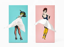 Cargar imagen en el visor de la galería, Flying Skirt Tissue Box - Mint