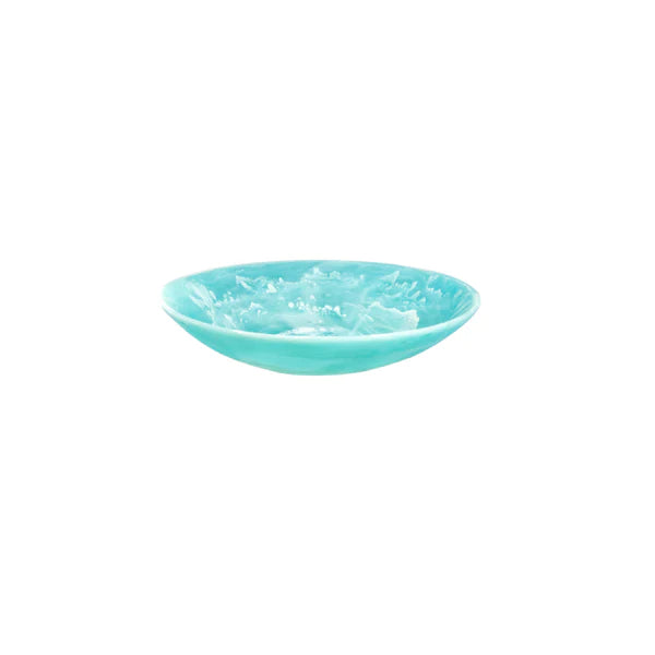Everyday Small Bowl- Turquoise Swirl